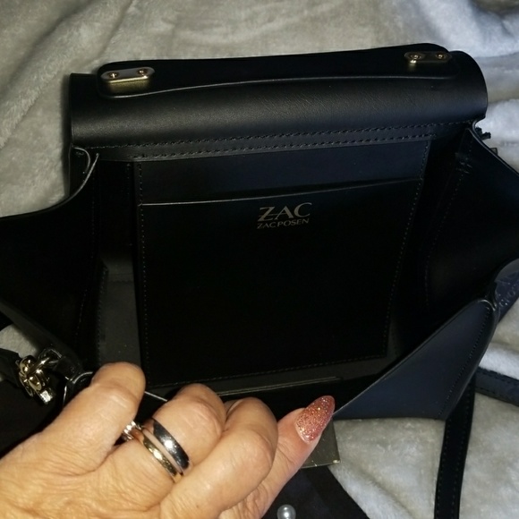 Zac Posen Leather Bag NWT - Picture 7 of 8